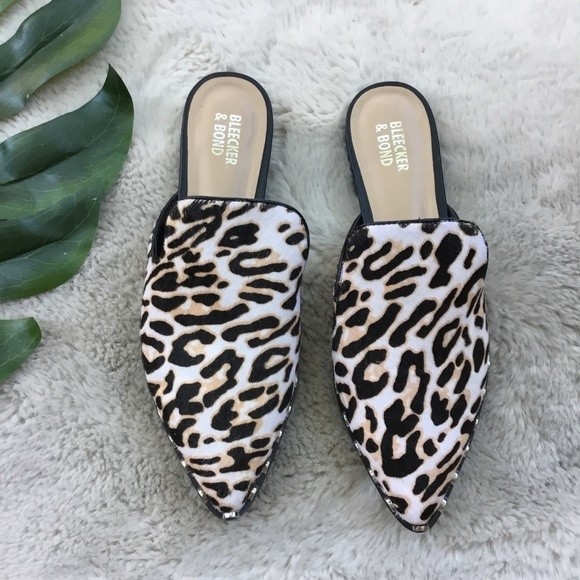 DSW Leopard Print Mules - Picture 5 of 11